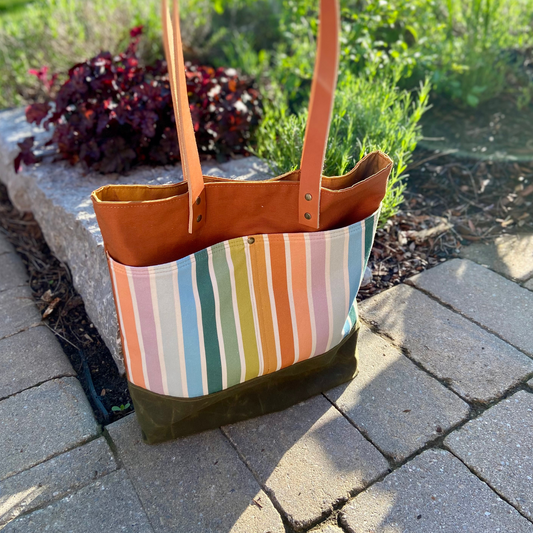 Bag Basics 2: Wool + Wax Tote