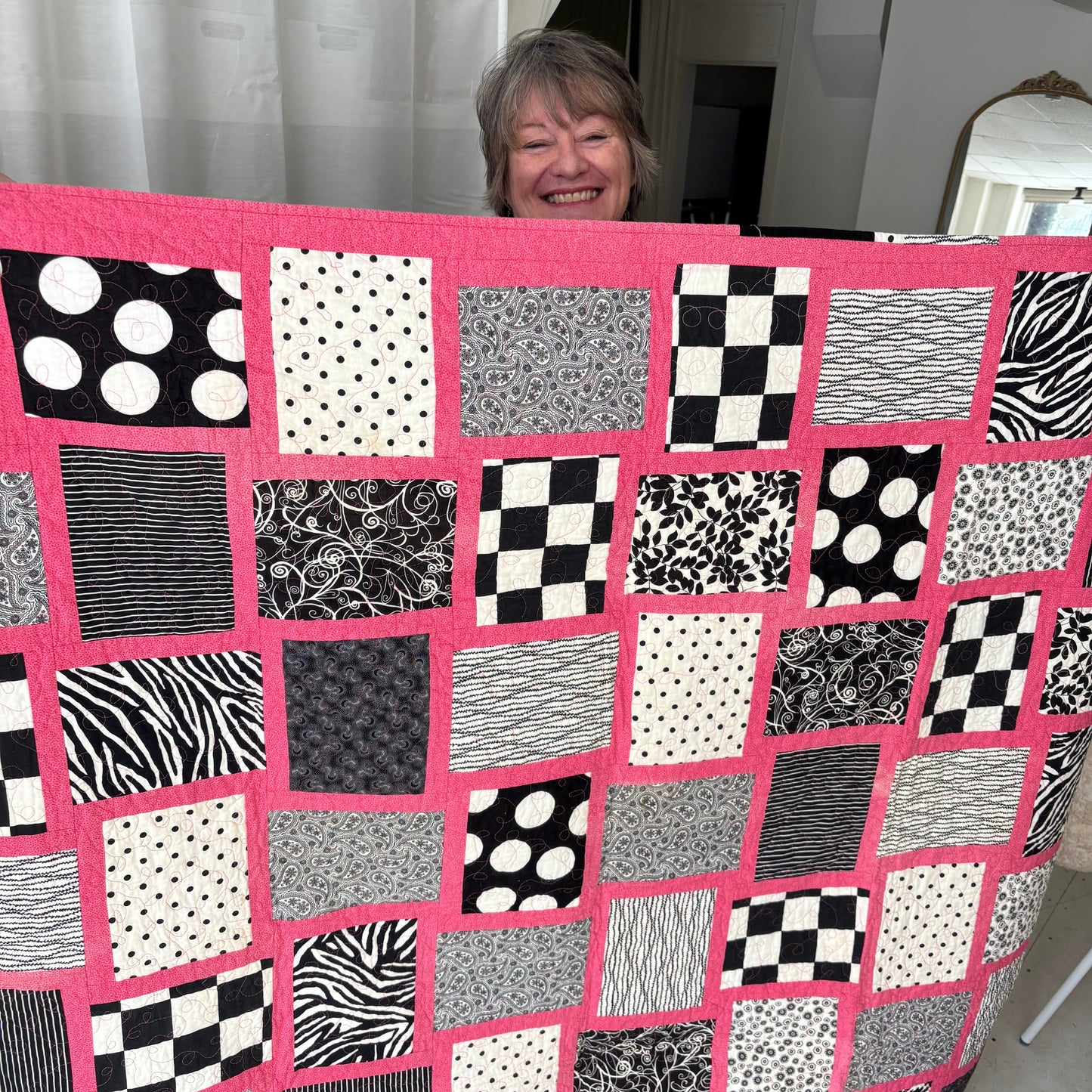 Disappearing 4-Patch Quilt Top